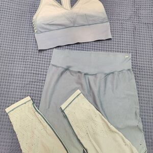 PINK Victoria's Secret Hombre Blue-green Two Piece Set. Size XL. NWOT